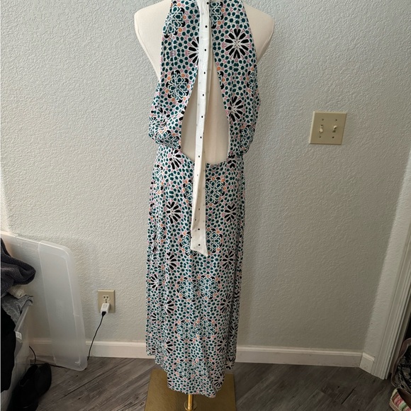 Topshop Geo Tie Neck Halter - Picture 6 of 7